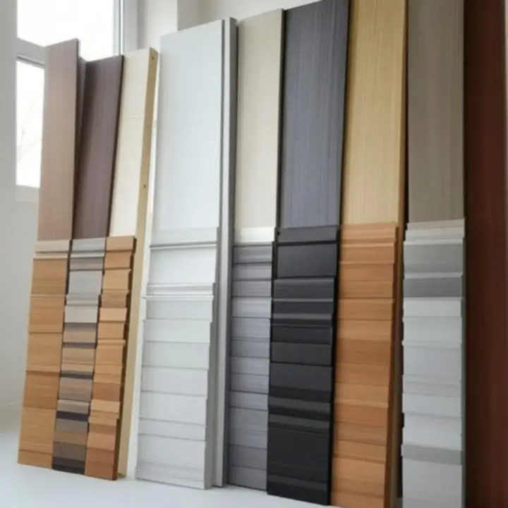 Különböző színű és felületű Fenestrax nyílászáró minták