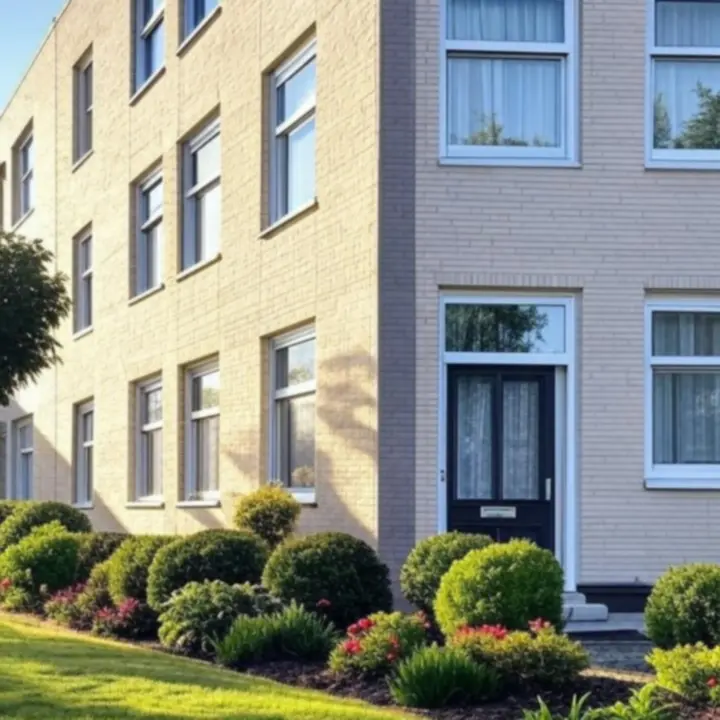 Fenestrax nyílászárókkal felszerelt modern lakóépület